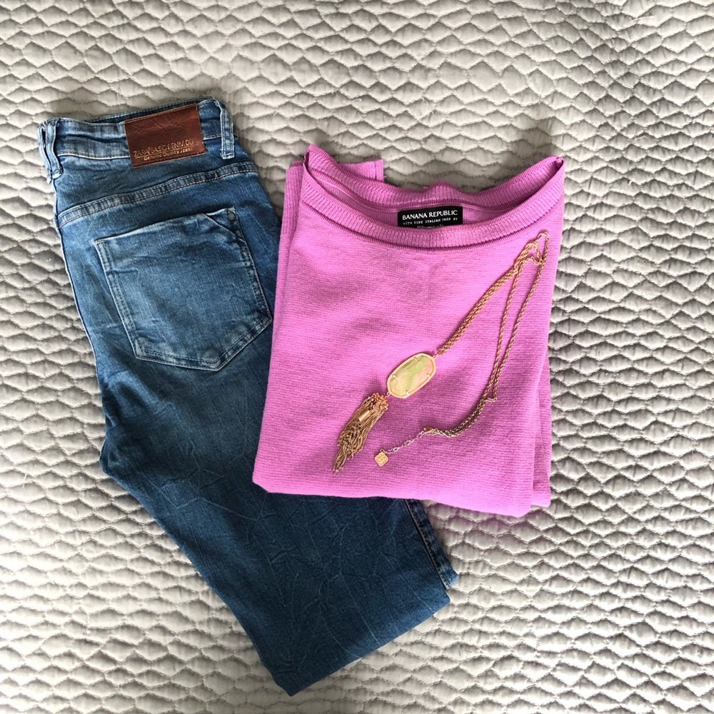 Banana Republic Italian yarn sweater